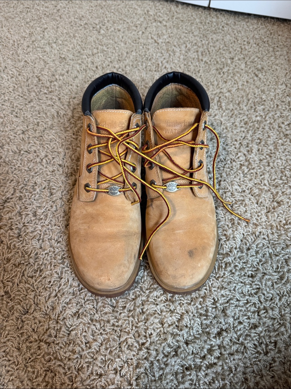 Timberland Wheat Leather Women’s Lace-Up Work Boots